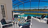 Orange Tree - Luxury Executive 4 Bedroom 3 Bath Florida Villa with stunning Lake view, games room, extra large pool and spa.