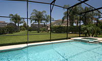 Formosa Gardens - Formosa Palm Villa � Luxury 4 Bed 3 Bath Home with large pool/spa, Game Room & Den