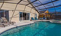 VIZCAY- Executive Platinum plus 3 Bedroom, 2 Bath, 2 Living room Orlando Villa with South facing pool/spa and Games Room,Tv/dvd in all rooms